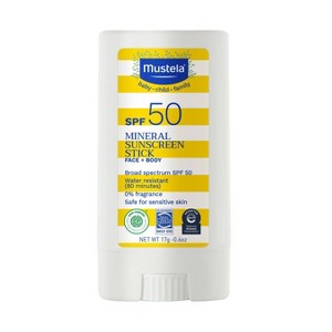 Mustela Mineral Baby Sunscreen Stick - SPF 50 - 0.6oz - 1 of 4