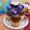 Wellesley College Primary Logo Heart Love Cupcake Picks Toppers Decoration Set of 6 - 4 of 4