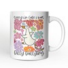 Sorry I'm Late I Was Dilly Dallying Mug, Funny Goose and Flowers Gift | OrnamentallyYou - 4 of 4