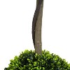 KTMBDW Indoor&Outdoor use 3Ft Boxwood Double Ball Topiary Trees Faux Topiary Tree for Porch,Home,Garden Decor(Set of 2) - 4 of 4