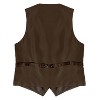 Gioberti Men's Formal Suit Vest Fit for Business or Casual Dress - 2 of 3
