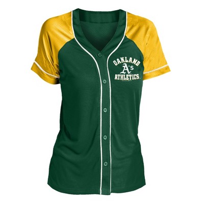 MLB Oakland Athletics Women's Fashion Jersey - XS