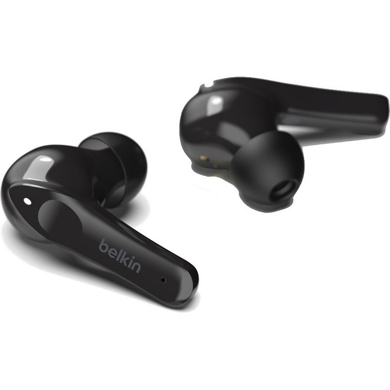 Belkin SoundForm Move Plus True Wireless Bluetooth Earbuds with Wireless Charging Case IPX5 Certified Sweat/Water Resistant for PAC002BTBK-GR (Black), 2 of 9