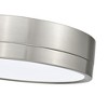 Algar 12" LED Flush Mount Ceiling Light - Dimmable, Steel, 24W, 1620 Lumens, Damp Rated - 4 of 4