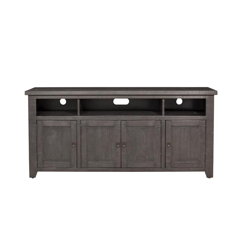 Martin Svensson Home West Mill 65" Solid Wood TV Stand Gray, 2 of 5