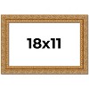 PosterPalooza | Contemporary Gold Picture Frame - UV Acrylic, Backing Board, Hanging Hardware Included - 2 of 4