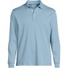 Lands' End Men's Long Sleeve Cotton Supima Polo Shirt - 3 of 3