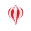 Melrose Striped Glass Ornament (Set of 6) - image 4 of 4