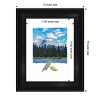 Amanti Art Grand Black Narrow Picture Frame - 4 of 4