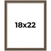 PosterPalooza | Sculpted Silver Picture Frame - UV Acrylic, Foam Board Backing, Hanging Hardware - 2 of 4