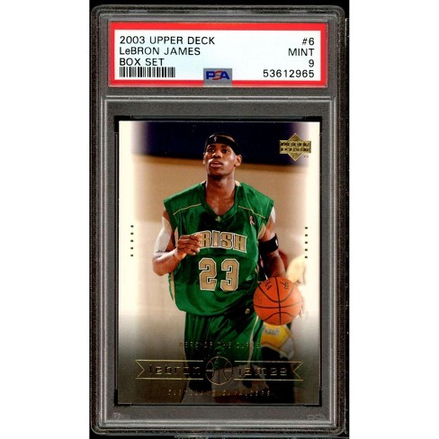 LeBron James Rookie Card 2003 Upper Deck Box Set #6 PSA 9