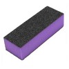 Unique Bargains 3-Way Nail Finishing Polisher Tool Black Purple - image 2 of 4