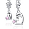 Matching Mother Daughter Necklace Set - Heart Pendant Jewelry for 2 - 2 of 4
