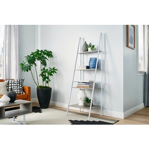 Book Shelf Ladder Shelf Mixed Material Taupe - ClosetMaid - 1 of 4