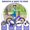 16 Inch Road City Bike For Toddlers Kids, Steel Frame Road Bike With Training Wheels, Lightweight Kids City Bike - 3 of 4