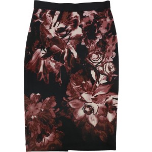 Alfani Womens Floral Pencil Skirt - 1 of 2
