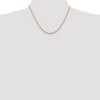 Black Bow Jewelry 2.75mm, 14k Yellow Gold, D/C Quadruple Rope Chain Necklace - 2 of 4