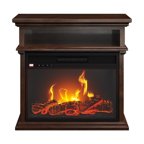  Classic Electric Fireplace - Freestanding Indoor Wood Stove  Heater for Living Rooms, Bedrooms, and Areas Up to 400-Square-Feet by  Northwest (Black) : Home & Kitchen