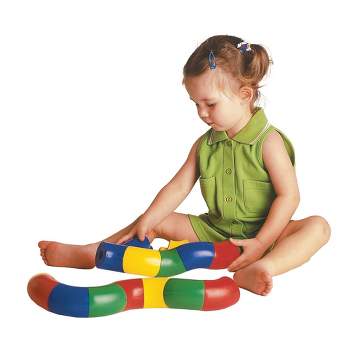 Childcraft Toddler Manipulative Roll and Twists, Assorted Colors, Set of 24