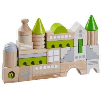 HABA Coburg Wooden Building Blocks 28 Piece Set (Made in Germany)