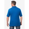 KingSize Men's Big & Tall Shrink-Less Lightweight Polo - 3 of 4