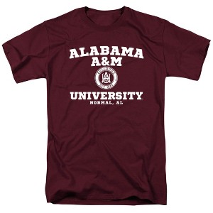 Men's Alabama A&M University Official Circle Logo T-Shirt Circle Logo - 1 of 4
