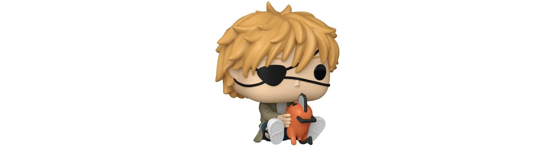 Funko - Funko POP! Anime: Chainsaw Man - Denji with Pochita