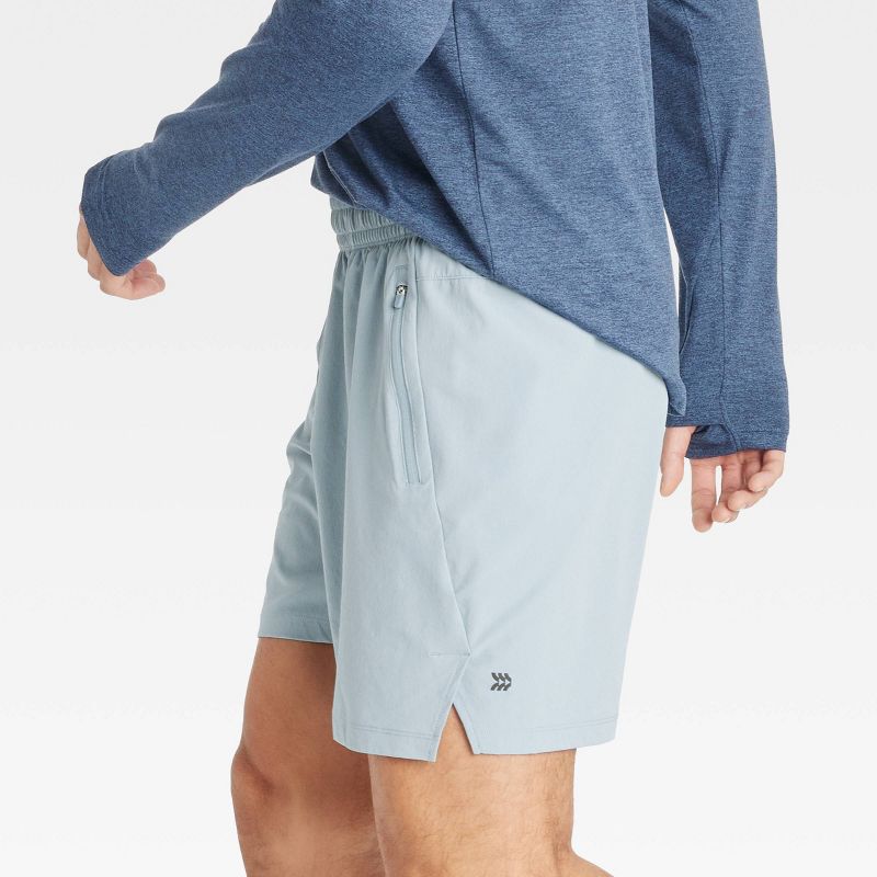 Men's Stretch Woven Shorts 7" - All In Motion™, 3 of 4