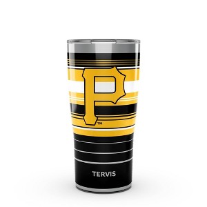 MLB Pittsburgh Pirates 20oz Hype Stripes Stainless Steel Tumbler - 1 of 4