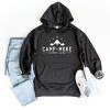 Simply Sage Market Women's Graphic Hoodie Camp More Worry Less Mountains - image 2 of 2