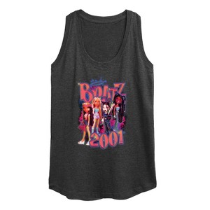 Women's - Bratz - 2001 Series Dolls Graphic Racerback Tank - 1 of 4