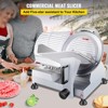 VEVOR 240W Commercial Meat Slicer, Electric Deli Food Slicer, 10" Carbon Steel Blade Electric Food Slicer, 350-400RPM Meat Slicer, 0 - 0.47 inch - 4 of 4