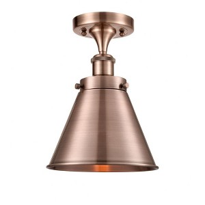 Appalachian - 1 Light Semi-Flush Mount In Industrial Style-9.5 Inches Tall and 7 Inches Wide - 1 of 1