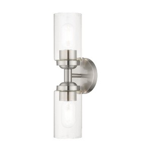 Livex Lighting Whittier 2 - Light Vanity in  Brushed Nickel - 1 of 4