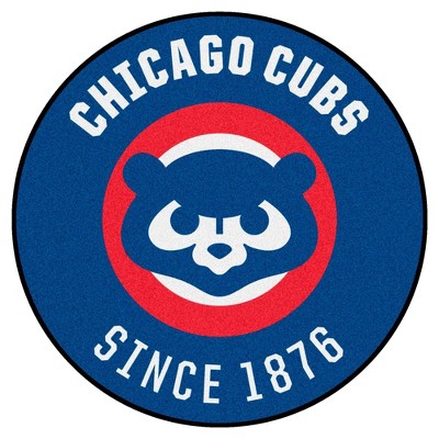 MLB Chicago Cubs 27"x27" 1990 Retro Collection Roundel Rug