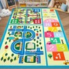 Machine Washable Kids Play Mat Cute Math Rug with Non-Slip Backing Educational Low Pile Floor Carpet for Children Nursery Playroom Toddler Room - 3 of 4