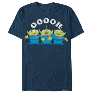 Men's Toy Story Oooh Squeeze Aliens T-Shirt - 1 of 4