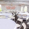 Big Dot of Happiness Rose Gold Grad - Large Graduation Party Decorations - GRAD - Outdoor Letter Banner - 3 of 4