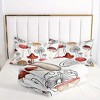 Acoinel 3 Pcs Mushrooms Comforter Set with 2 Pillowcases - 3 of 4