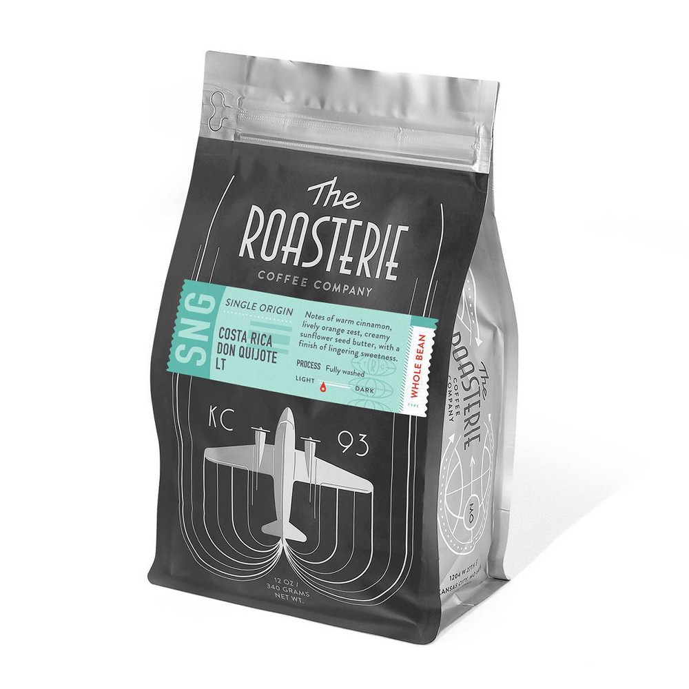 Photos - Coffee The Roasterie Don Quijote of Costa Rica Light Roast Whole Bean  - 12