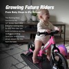 Strider 12” Sport Bike + Rocking Base - Helps Teach Baby How to Ride a Balance Bicycle - for Kids 6 Months to 4 Years - Easy Assembly & Adjustments - 2 of 4