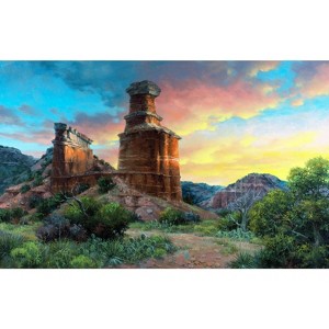 Sunsout Spell of the Palo Duro 550 pc   Jigsaw Puzzle 16946 - 1 of 4