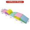 5-Piece Baby Soft Play Set, Indoor Foam Playground for Toddlers, Climbing Crawling Sliding Building Blocks, Montessori Activity Toys - 2 of 4