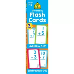 School Zone Get Ready Addition & Subtraction 2pc Flash Cards