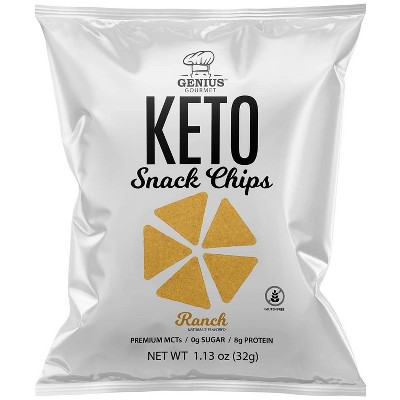 Genius Gourmet Ranch Chips - 4ct