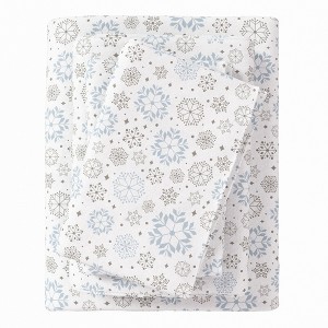 100% Cotton Lodge Printed Flannel Sheet Set - Great Bay Home - 1 of 4
