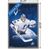 Trends International NHL Tampa Bay Lightning - Andrei Vasilevskiy 19 Framed Wall Poster Prints - 3 of 4