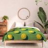 Deny Designs Daniel Coulmann Tennis Grass Court Pattern Kids' Comforter Bedding Set Green - 3 of 4