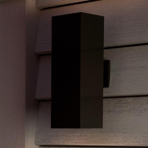 Urban Ambiance Luxury Minimalist Outdoor Wall Light,  18"H x 6"W,  Olde Bronze Finish, UHP1111 - 1 of 4