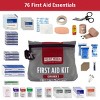 First Aid Only Pac-Kit Watertight Explorer 2 First Aid Kit for Hiking Camping and Outdoor Activities 76pc - 2 of 4